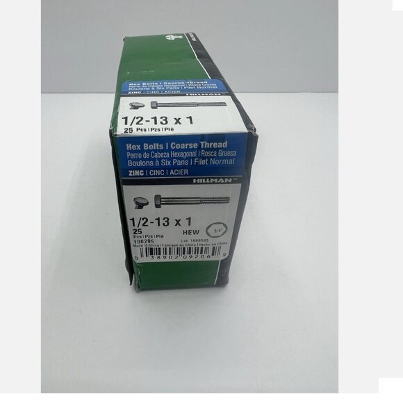 Hex Cap Screws Stainless Steel 1/2-13 x 1-3/4" Qty 25 - Hillman - Picture 3 of 4